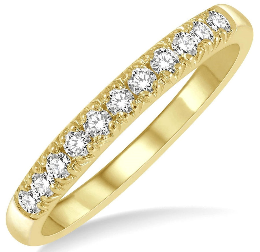 14K Yellow Gold 0.25ctw Diamond Anniversary Band