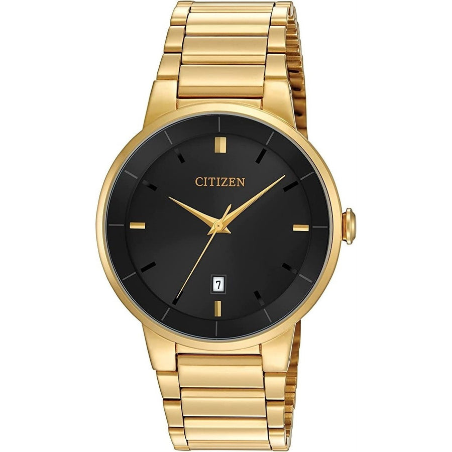 Ctizen Yellow Stainless Steel Quartz Watch