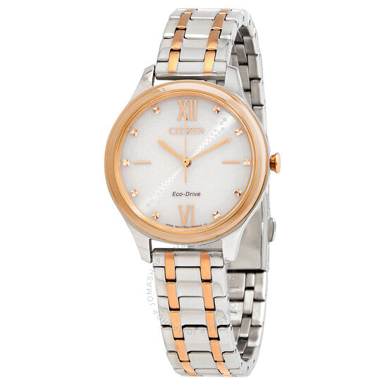 Citizen Eco-Drive WR50 Two Tone Watch