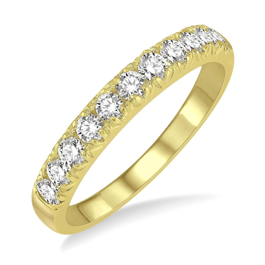 14K Yellow Gold 0.50ct Diamond Anniversary Band